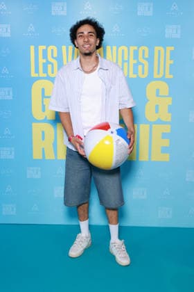 Les Vacances De Golo Et Ritchie Photocall - Paris Hamed Medjahed Aka Hamedaxm attends the photocall for the premiere of Les Vacances De Golo Et Ritchie held at the UGC Bercy in Paris, France on July 9, 2026. Photo by David BoyerBACAPRESS.COM Paris France  Copyright: xBoyerxDavid ABACAx