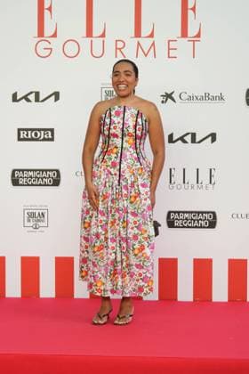 Photocall for the ELLE Gourmet Awards, ELLE Gourmet s iconic party to welcome summer, in the idyllic garden of the Italian Embassy in Madrid. July 9, 2026 Luna Lionne Photocall de los los ELLE Gourmet Awards, la emblemática fiesta de ELLE Gourmet para dar la bienvenida al verano, en el idílico jardín de la Embajada de Italia en Madrid. 09 de Julio de 2026 797 David Cordon Press Cordon Press 