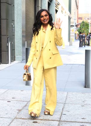 Mindy Kaling promotes Deal & Steals on Good Morning America Featuring: Mindy Kaling Where: New York City, New York, United States When: 09 Jul 2026 Credit: Roger Wong INSTARimages EDITORIAL USE ONLY. NOT FOR USE BY NEWSPAPERS BASED IN THE UK. Copyright: xx instar55841545