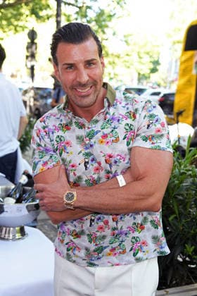 Leonard Freier bei der Restaurant Bellucci La Grande Bellezza Sommerparty in Berlin am 09.07.2026 *** Leonard Freier at the Bellucci La Grande Bellezza summer party in Berlin on July 9, 2026