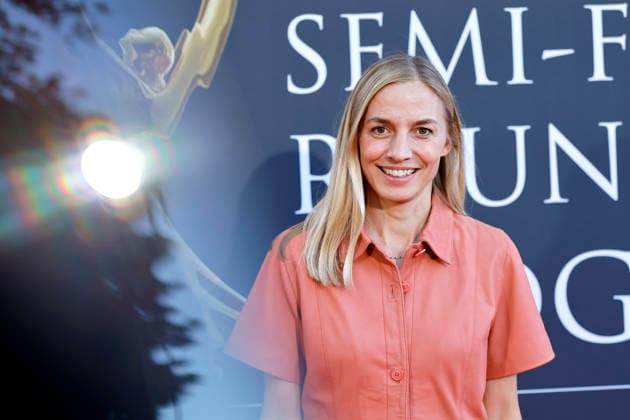 Regisseurin und Schauspielerin Annika Blendl kommt zur Abendveranstaltung anlässlich der Kölner Jurysitzung zum international Emmy Award 2026 - Semi Final round of Judging der international Emmy Awards auf Schloss Arff. Köln, 09.07.2026 NRW Deutschland *** Director and actress Annika Blendl will attend the evening event marking the Cologne jury session for the 2026 International Emmy Awards Semi-Final Round of Judging at Arff Castle in Cologne on July 9, 2026, in North Rhine-Westphalia, Germany. Copyright: xChristophxHardtx