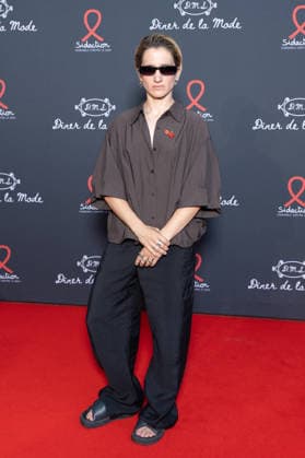 Sidaction Diner De La Mode NB Aloise Sauvage attends the Sidaction Diner de la Mode as part of Paris Fashion Week at Lycee Carnot on July 09, 2026 in Paris, France. Photo by Nasser Berzane ABACAPRESS.COM Paris France  Copyright: xBerzanexNasser ABACAx