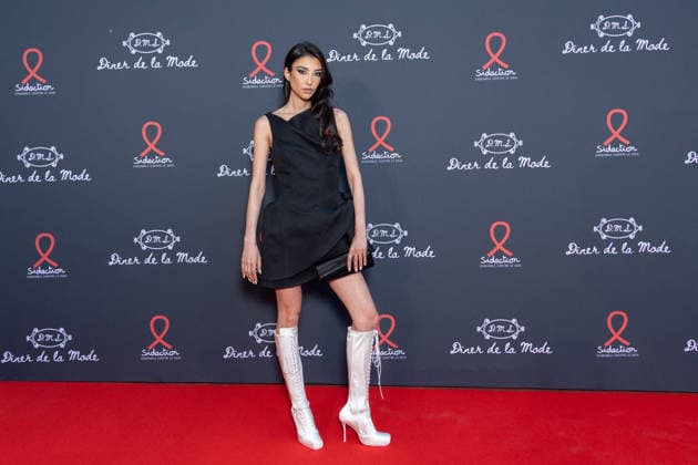 Sidaction Diner De La Mode NB Milla Lapidus attends the Sidaction Diner de la Mode as part of Paris Fashion Week at Lycee Carnot on July 09, 2026 in Paris, France. Photo by Nasser Berzane ABACAPRESS.COM Paris France  Copyright: xBerzanexNasser ABACAx