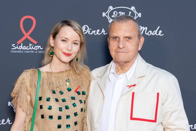 Sidaction Diner De La Mode NB Pauline de Drouas, Jean-Charles de Castelbajac attends the Sidaction Diner de la Mode as part of Paris Fashion Week at Lycee Carnot on July 09, 2026 in Paris, France. Photo by Nasser Berzane ABACAPRESS.COM Paris France  Copyright: xBerzanexNasser ABACAx