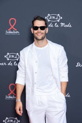 Sidaction Diner De La Mode NB Simon Porte Jacquemus attends the Sidaction Diner de la Mode as part of Paris Fashion Week at Lycee Carnot on July 09, 2026 in Paris, France. Photo by Nasser Berzane ABACAPRESS.COM Paris France  Copyright: xBerzanexNasser ABACAx