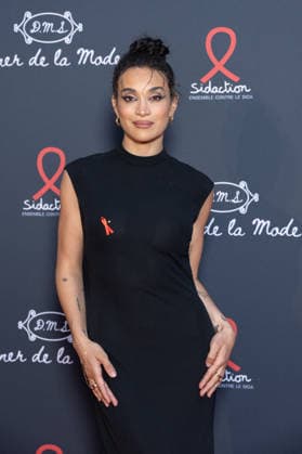 Sidaction Diner De La Mode NB Camélia Jordana attends the Sidaction Diner de la Mode as part of Paris Fashion Week at Lycee Carnot on July 09, 2026 in Paris, France. Photo by Nasser Berzane ABACAPRESS.COM Paris France  Copyright: xBerzanexNasser ABACAx