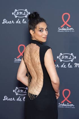 Sidaction Diner De La Mode NB Camélia Jordana attends the Sidaction Diner de la Mode as part of Paris Fashion Week at Lycee Carnot on July 09, 2026 in Paris, France. Photo by Nasser Berzane ABACAPRESS.COM Paris France  Copyright: xBerzanexNasser ABACAx