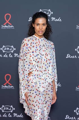 Sidaction Diner De La Mode NB Tina Kunakey attends the Sidaction Diner de la Mode as part of Paris Fashion Week at Lycee Carnot on July 09, 2026 in Paris, France. Photo by Nasser Berzane ABACAPRESS.COM Paris France  Copyright: xBerzanexNasser ABACAx
