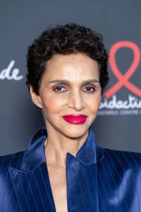 Sidaction Diner De La Mode NB Farida Khelfa attends the Sidaction Diner de la Mode as part of Paris Fashion Week at Lycee Carnot on July 09, 2026 in Paris, France. Photo by Nasser Berzane ABACAPRESS.COM Paris France  Copyright: xBerzanexNasser ABACAx