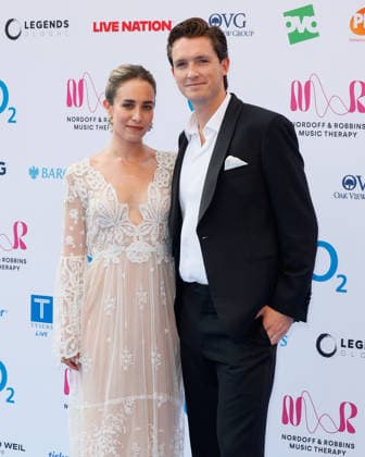The Nordoff and Robbins O2 Silver Clef Awards held at Royal Albert Hall - Arrivals Chloe Stroll and Scotty James attending the Nordoff and Robbins O2 Silver Clef Awards held at the Royal Albert Hall, London London United Kingdom Copyright: xMarioxMitsisx xSOPAxImagesx MarioMitsis_SilverClef2026_Chloe Stroll and Scotty James-445404
