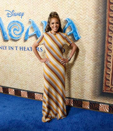 Sunny Hostin arrives on the red carpet for Disney s Moana New York Screening at United Palace Theater on Thursday, July 9, 2026 in New York City.  NYP20260709109 JOHNxANGELILLO