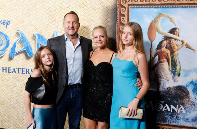Beau Flynn and Marley Shelton arrive on the red carpet for Disney s Moana New York Screening at United Palace Theater on Thursday, July 9, 2026 in New York City.  NYP20260709112 JOHNxANGELILLO