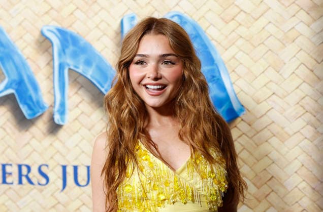 Gabi Sklar arrives on the red carpet for Disney s Moana New York Screening at United Palace Theater on Thursday, July 9, 2026 in New York City.  NYP20260709119 JOHNxANGELILLO