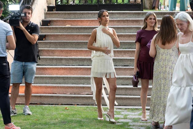 ELLE GOURMET AWARDS 2026, Maria Pombo attends the ELLE GOURMET AWARDS 2026, at the Italian Embassy in Madrid, July 9, 2026, Spain Madrid Spain Copyright: xAtilanoxGarciax xSOPAxImagesx photo01827