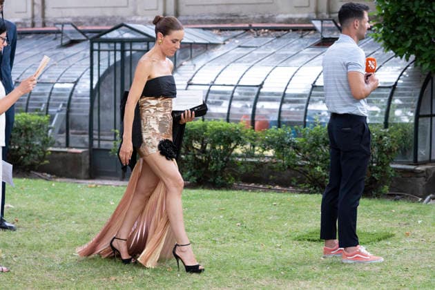 ELLE GOURMET AWARDS 2026, Raquel Sanchez Silva attends the ELLE GOURMET AWARDS 2026, at the Italian Embassy in Madrid, July 9, 2026, Spain Madrid Spain Copyright: xAtilanoxGarciax xSOPAxImagesx photo01851