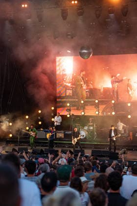 The Maccabees perform at Outdoor Summer Season, Alexandra Palace on July 09, 2026 in London, England. LONDON, ENGLAND - JULY 09: The Maccabees perform at Outdoor Summer Season, Alexandra Palace on July 09, 2026 in London, England., Credit:Pupat Chenaksara Avalon United Kingdom, London, Alexandra Palace Park  Copyright: xPupatxChenaksarax xAvalonx 1115599142