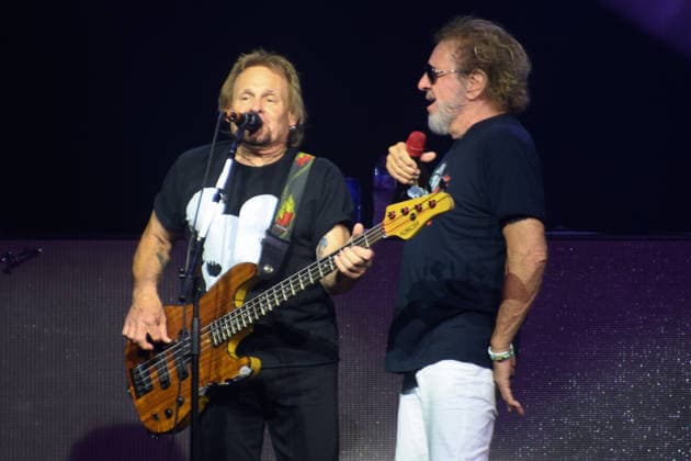 Sammy Hagar Performs at British Airways ARC, London, UK - 09 July 2026 Bassist Michael Anthony and Sammy Hagar performs on the first of three nights at British Airways ARC, London, England, UK on Thursday 09 July 2026 as part of his The Best of All Worlds Tour., Credit:Justin Ng Avalon UK, England, London, British Airways ARC  Copyright: xJustinxNgx xAvalonx 1115614788