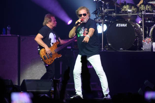 Sammy Hagar Performs at British Airways ARC, London, UK - 09 July 2026 Bassist Michael Anthony and Sammy Hagar performs on the first of three nights at British Airways ARC, London, England, UK on Thursday 09 July 2026 as part of his The Best of All Worlds Tour., Credit:Justin Ng Avalon UK, England, London, British Airways ARC  Copyright: xJustinxNgx xAvalonx 1115614790