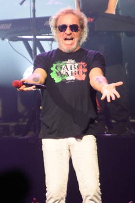 Sammy Hagar Performs at British Airways ARC, London, UK - 09 July 2026 American singer-songwriter Sammy Hagar performs on the first of three nights at British Airways ARC, London, England, UK on Thursday 09 July 2026 as part of his The Best of All Worlds Tour., Credit:Justin Ng Avalon UK, England, London, British Airways ARC  Copyright: xJustinxNgx xAvalonx 1115614809