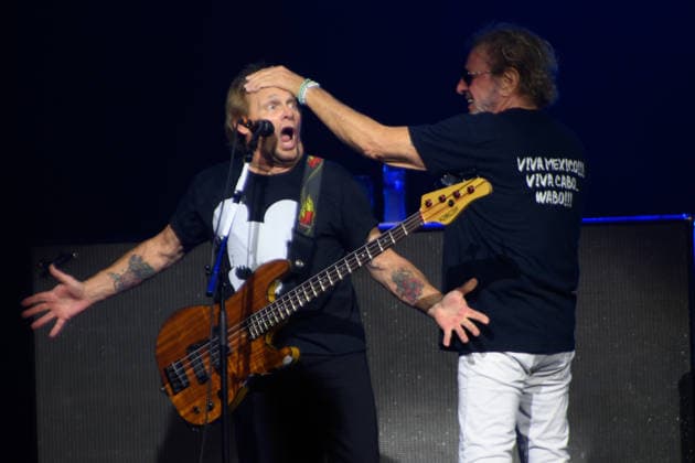 Sammy Hagar Performs at British Airways ARC, London, UK - 09 July 2026 Bassist Michael Anthony and Sammy Hagar performs on the first of three nights at British Airways ARC, London, England, UK on Thursday 09 July 2026 as part of his The Best of All Worlds Tour., Credit:Justin Ng Avalon UK, England, London, British Airways ARC  Copyright: xJustinxNgx xAvalonx 1115614906