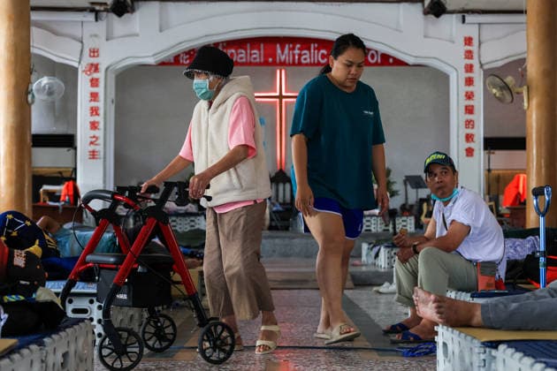 Typhoon Bavi sets to hit Taiwan after land, sea warnings issued HUALIEN COUNTY, TAIWAN – JULY 10: Residents of the flood-prone Guangfu Township take shelter at church, as Typhoon Bavi sets to hit the island today, in Guangfu Township, Hualien County, Taiwan, on July 10, 2026. People residing in flood-prone and low-lying areas across the island have been ordered to evacuate or take shelter as Typhoon Bavi is set to strike Taiwan with powerful winds and torrential rains, disrupting flights, school and work in several cities. The typhoon is expected to move toward China in the coming days. Daniel Ceng Anadolu Hualien Taiwan. Editorial use only. Please get in touch for any other usage.  Copyright: x2026xAnadoluxDanielxCengx