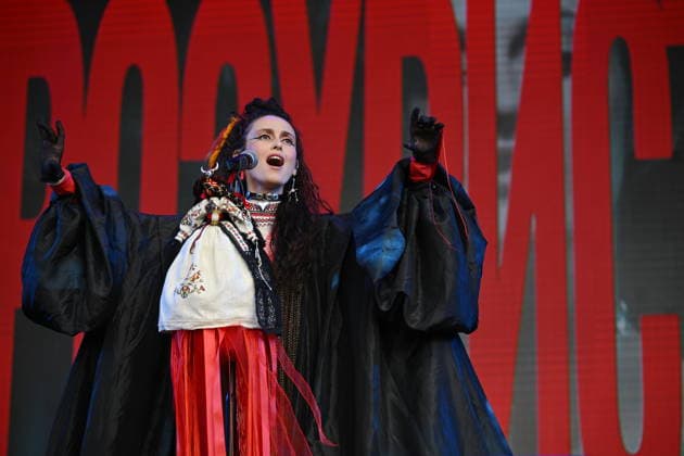 Pohoda festival day 2 in Trencin - 09 Jul 2026 Ukrainian singer Alina Pash performs live on the stage during the Pohoda Festival 2026 at Airport Trencin. Pohoda festival the biggest open-air summer music festival in Slovakia, celebrates 30th anniversary. Trencin Slovakia Copyright: xTomasxTkacikx xSOPAxImagesx 20260709-Pohoda-day2-13