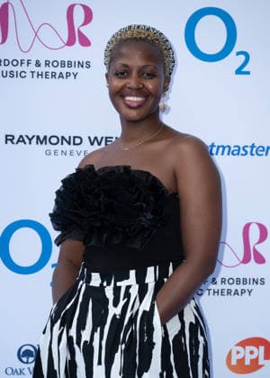 Zola attends the Nordoff and Robbins O2 Silver Clef Awards at the Royal Albert Hall in London, England. UK. Thursday 9th July 2026. Copyright: xJamesxWarrenx NORDOFF AND ROBBINS O2 SILVER CLEF AWARDS84