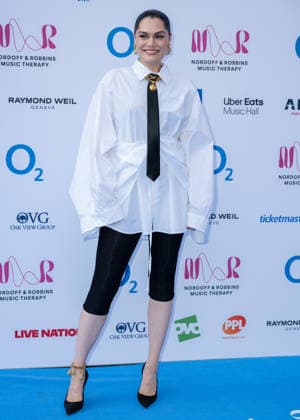 Jessie J attends the Nordoff and Robbins O2 Silver Clef Awards at the Royal Albert Hall in London, England. UK. Thursday 9th July 2026. Copyright: xJamesxWarrenx NORDOFF AND ROBBINS O2 SILVER CLEF AWARDS3