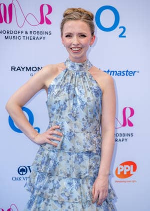 Anna Lapwood attends the Nordoff and Robbins O2 Silver Clef Awards at the Royal Albert Hall in London, England. UK. Thursday 9th July 2026. Copyright: xJamesxWarrenx NORDOFF AND ROBBINS O2 SILVER CLEF AWARDS67