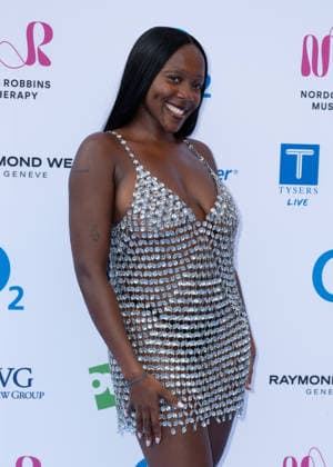 Rachel Chinouriri attends the Nordoff and Robbins O2 Silver Clef Awards at the Royal Albert Hall in London, England. UK. Thursday 9th July 2026. Copyright: xJamesxWarrenx NORDOFF AND ROBBINS O2 SILVER CLEF AWARDS78