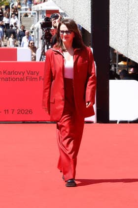 Juliette Binoche beim Special Screening des Dokumentarfilms In-I in Motion auf dem 60. Internationalen Filmfestival Karlovy Vary 2026 in der Grand Hall im Festival Hotel Thermal. Karlsbad, 09.07.2026 *** Juliette Binoche at the special screening of the documentary *In I in Motion* at the 60th Karlovy Vary International Film Festival in 2026, held in the Grand Hall of the Festival Hotel Thermal in Karlsbad, July 9, 2026 Foto:xM.xThomasx xFuturexImagex binoche_6701