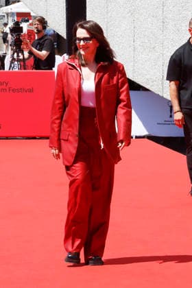 Juliette Binoche beim Special Screening des Dokumentarfilms In-I in Motion auf dem 60. Internationalen Filmfestival Karlovy Vary 2026 in der Grand Hall im Festival Hotel Thermal. Karlsbad, 09.07.2026 *** Juliette Binoche at the special screening of the documentary *In I in Motion* at the 60th Karlovy Vary International Film Festival in 2026, held in the Grand Hall of the Festival Hotel Thermal in Karlsbad, July 9, 2026 Foto:xM.xThomasx xFuturexImagex binoche_6703