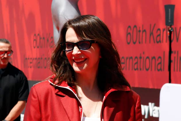 Juliette Binoche beim Special Screening des Dokumentarfilms In-I in Motion auf dem 60. Internationalen Filmfestival Karlovy Vary 2026 in der Grand Hall im Festival Hotel Thermal. Karlsbad, 09.07.2026 *** Juliette Binoche at the special screening of the documentary *In I in Motion* at the 60th Karlovy Vary International Film Festival in 2026, held in the Grand Hall of the Festival Hotel Thermal in Karlsbad, July 9, 2026 Foto:xM.xThomasx xFuturexImagex binoche_6712