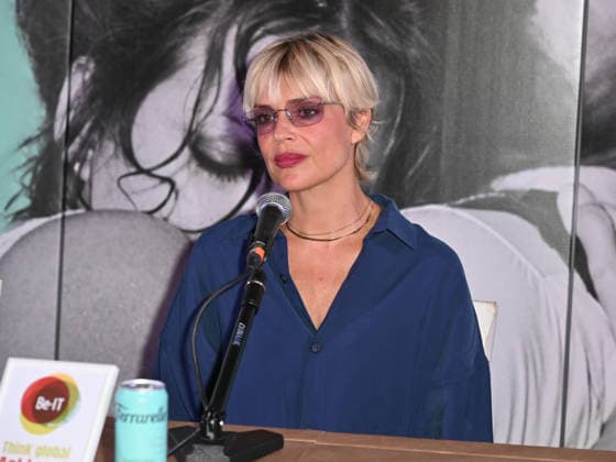 Micaela Ramazzotti receives the Lifetime Achievement Award at the 2026 Social Film Festival - 09 Jul 2026 Micaela Ramazzotti attends a press conference during the 2026 Social Film Festival. Vico Equense Italy Copyright: xAntoninoxD Espositox xSOPAxImagesx DSC_4696