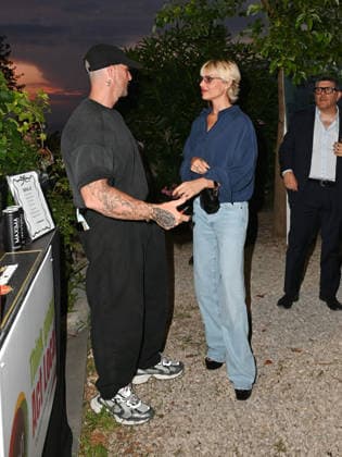 Micaela Ramazzotti receives the Lifetime Achievement Award at the 2026 Social Film Festival - 09 Jul 2026 Micaela Ramazzotti heads to the red carpet with her husband during the 2026 Social Film Festival. Vico Equense Italy Copyright: xAntoninoxD Espositox xSOPAxImagesx DSC_4795