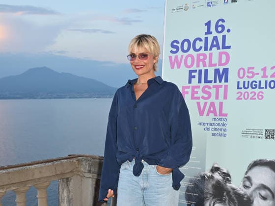 Micaela Ramazzotti receives the Lifetime Achievement Award at the 2026 Social Film Festival - 09 Jul 2026 Micaela Ramazzotti attends the 2026 Social Film Festival. Vico Equense Italy Copyright: xAntoninoxD Espositox xSOPAxImagesx DSC_4593