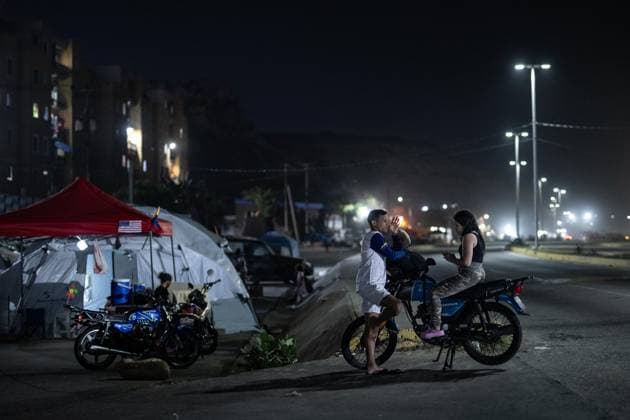 Earthquake survivors continue living in temporary shelters in La Guaira LA GUAIRA, VENEZUELA - JULY 10: Residents gather outside temporary shelters in La Guaira, Venezuela, on July 10, 2026. Many families continue to live in tents after the powerful 7.2 and 7.5 magnitude earthquakes that struck Venezuela in succession on June 24 caused widespread destruction in the coastal city, forcing thousands of people to leave their homes. Cem Tekkesinoglu Anadolu La Guaira Venezuela. Editorial use only. Please get in touch for any other usage.  Copyright: x2026xAnadoluxCemxTekkesinoglux