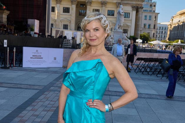 Eva Imhof - Eroeffnung des Classic Open Air auf dem Gendarmenmarkt in Berlin am 09.07.2026. Classic Open Air 2026 *** Eva Imhof: Opening of the Classic Open Air at the Gendarmenmarkt in Berlin on July 9, 2026 Classic Open Air 2026