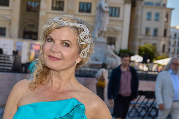 Eva Imhof - Eroeffnung des Classic Open Air auf dem Gendarmenmarkt in Berlin am 09.07.2026. Classic Open Air 2026 *** Eva Imhof: Opening of the Classic Open Air at the Gendarmenmarkt in Berlin on July 9, 2026 Classic Open Air 2026