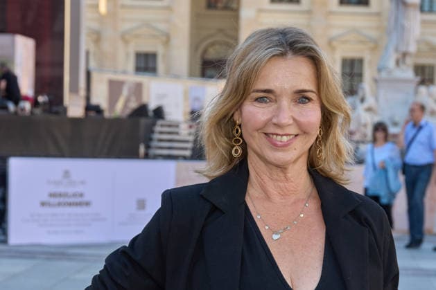 Tina Ruland - Eroeffnung des Classic Open Air auf dem Gendarmenmarkt in Berlin am 09.07.2026. Classic Open Air 2026 *** Tina Ruland: Opening of the Classic Open Air at the Gendarmenmarkt in Berlin on July 9, 2026 Classic Open Air 2026
