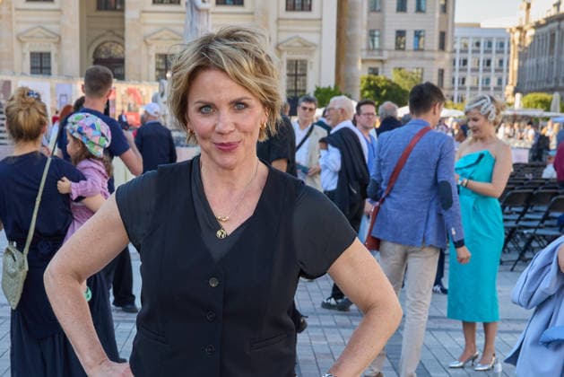 Gisa Zach - Eroeffnung des Classic Open Air auf dem Gendarmenmarkt in Berlin am 09.07.2026. Classic Open Air 2026 *** Gisa Zach: Opening of the Classic Open Air at the Gendarmenmarkt in Berlin on July 9, 2026 Classic Open Air 2026