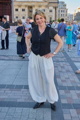 Gisa Zach - Eroeffnung des Classic Open Air auf dem Gendarmenmarkt in Berlin am 09.07.2026. Classic Open Air 2026 *** Gisa Zach: Opening of the Classic Open Air at the Gendarmenmarkt in Berlin on July 9, 2026 Classic Open Air 2026