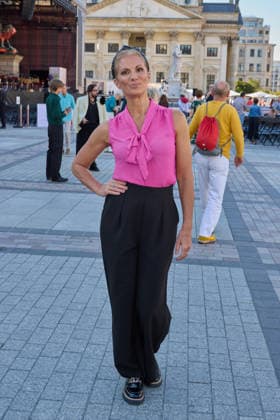 Kerstin Linnartz - Eroeffnung des Classic Open Air auf dem Gendarmenmarkt in Berlin am 09.07.2026. Classic Open Air 2026 *** Kerstin Linnartz: Opening of the Classic Open Air at the Gendarmenmarkt in Berlin on July 9, 2026 Classic Open Air 2026