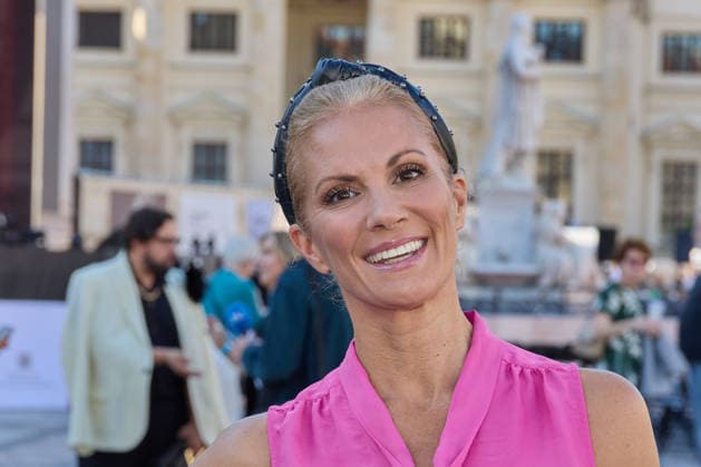 Kerstin Linnartz - Eroeffnung des Classic Open Air auf dem Gendarmenmarkt in Berlin am 09.07.2026. Classic Open Air 2026 *** Kerstin Linnartz: Opening of the Classic Open Air at the Gendarmenmarkt in Berlin on July 9, 2026 Classic Open Air 2026