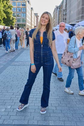 Nina Ensmann - Eroeffnung des Classic Open Air auf dem Gendarmenmarkt in Berlin am 09.07.2026. Classic Open Air 2026 *** Nina Ensmann: Opening of the Classic Open Air at the Gendarmenmarkt in Berlin on July 9, 2026 Classic Open Air 2026