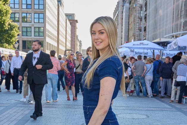 Nina Ensmann - Eroeffnung des Classic Open Air auf dem Gendarmenmarkt in Berlin am 09.07.2026. Classic Open Air 2026 *** Nina Ensmann: Opening of the Classic Open Air at the Gendarmenmarkt in Berlin on July 9, 2026 Classic Open Air 2026