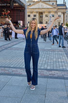 Nina Ensmann - Eroeffnung des Classic Open Air auf dem Gendarmenmarkt in Berlin am 09.07.2026. Classic Open Air 2026 *** Nina Ensmann: Opening of the Classic Open Air at the Gendarmenmarkt in Berlin on July 9, 2026 Classic Open Air 2026