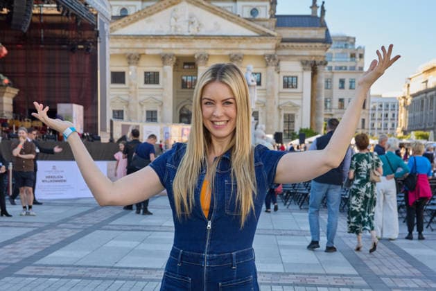 Nina Ensmann - Eroeffnung des Classic Open Air auf dem Gendarmenmarkt in Berlin am 09.07.2026. Classic Open Air 2026 *** Nina Ensmann: Opening of the Classic Open Air at the Gendarmenmarkt in Berlin on July 9, 2026 Classic Open Air 2026