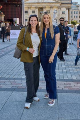 Ulrike Frank und Nina Ensmann - Eroeffnung des Classic Open Air auf dem Gendarmenmarkt in Berlin am 09.07.2026. Classic Open Air 2026 *** Ulrike Frank and Nina Ensmann: Opening of the Classic Open Air at the Gendarmenmarkt in Berlin on July 9, 2026 Classic Open Air 2026