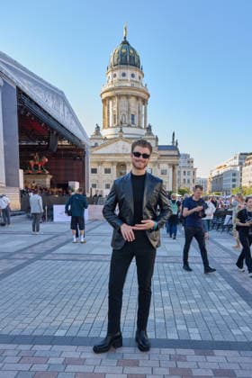 Linus Weber - Eroeffnung des Classic Open Air auf dem Gendarmenmarkt in Berlin am 09.07.2026. Classic Open Air 2026 *** Linus Weber: Opening of the Classic Open Air at the Gendarmenmarkt in Berlin on July 9, 2026 Classic Open Air 2026